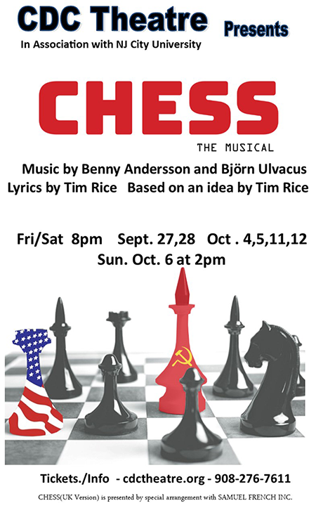Renna Media  The Rock Opera Chess Coming to CDC Theatre in Cranford